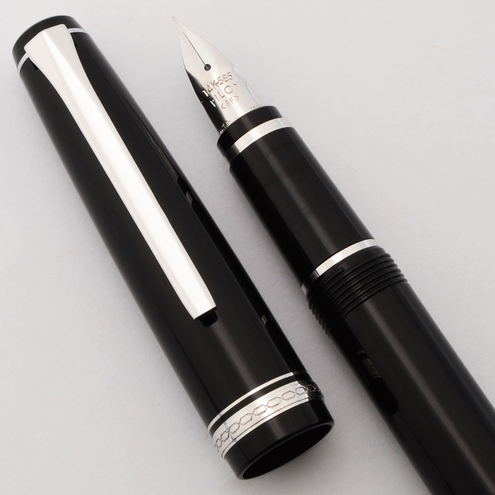 Pilot Custom 万年筆 falconニブ パイロット 14k-585 Pilot-Falcon-BlackRhodium-OW-